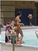Pool side at the Aquatic Center