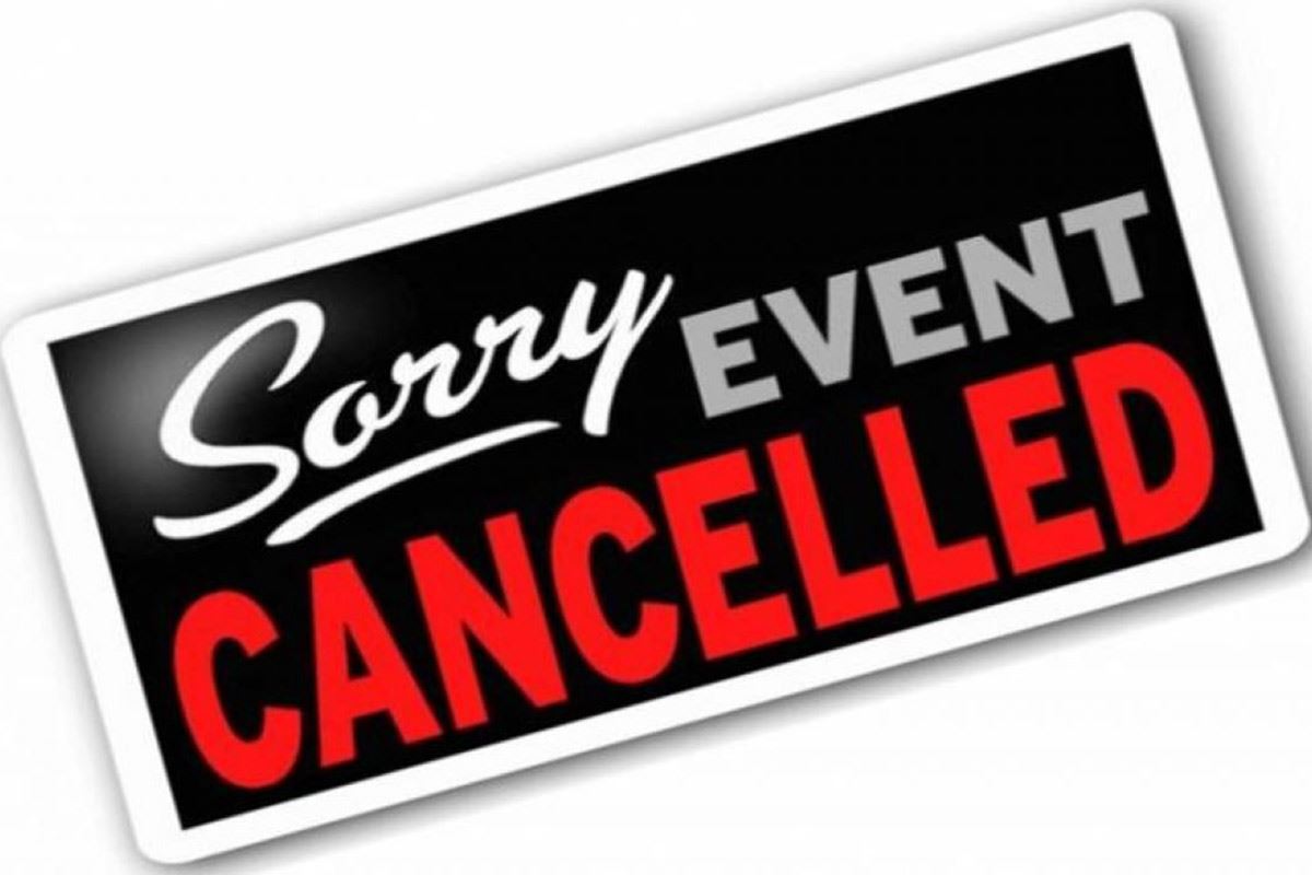 Event Canceled