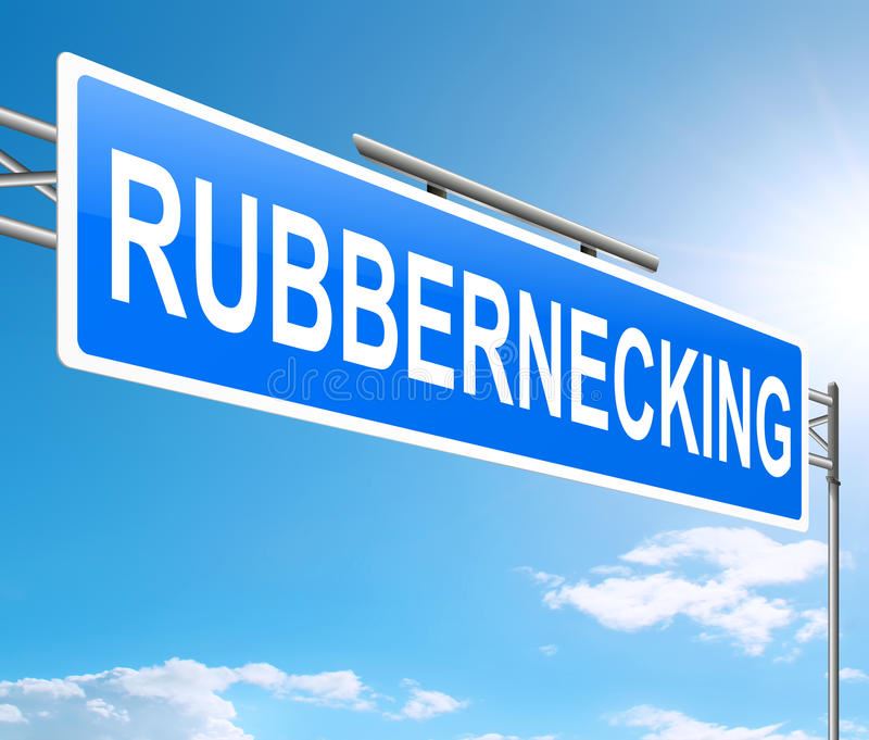 rubbernecking