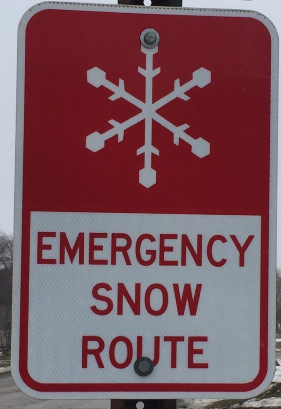 Snow Ordinance Sign