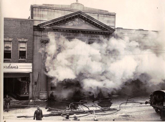 Fidelity Savings Bank Fire